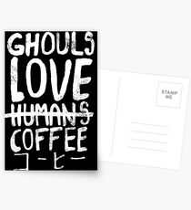 Ghouls love coffee Postcards