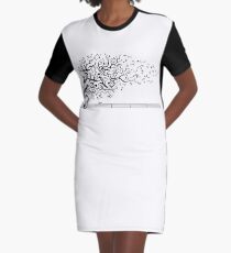 The Sound of Nature In Motion Graphic T-Shirt Dress