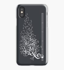 The Sound of Nature In Motion - White iPhone Case