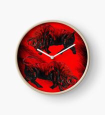 RED BULLS Clock