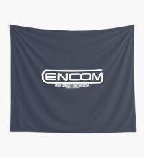 Encom Logo -Tron Wall Tapestry
