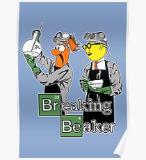Breaking Beaker Poster