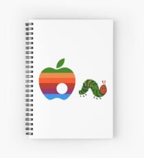 Very Hungry for Apple Spiral Notebook
