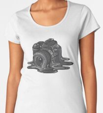 Camera Melt Women's Premium T-Shirt