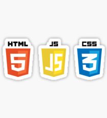 HTML JS CSS Sticker