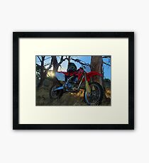 Trail Bike Framed Print