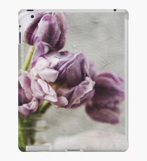 Painterly Purple Tulips iPad Case/Skin