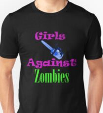 Girls Against Zombies Unisex T-Shirt