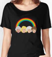 Das goldene Mädchen LGBT Pride Design Baggyfit T-Shirt