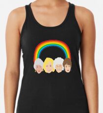 The Golden Girls LGBT Pride Design Racerback Tank Top