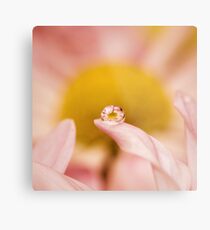 “In one drop of water are found all the secrets of all the oceans” Metal Print