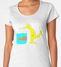 Fox and Goldfish Women's Premium T-Shirt