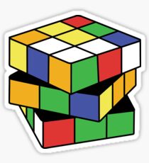 Retro Puzzle Love Sticker