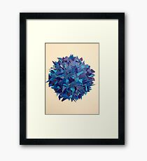 Blue. Framed Print