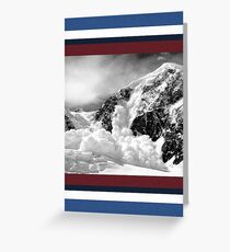 CO Avalanche Greeting Card