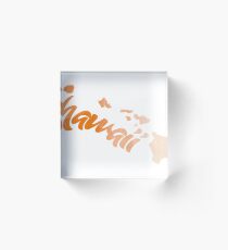 Hawaii Acrylic Block