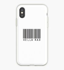 Hella Rad Barcode Phone Case or Sticker iPhone Case