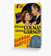 RANDOM HARVEST Greeting Card
