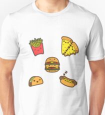 JunkFood Stickers Unisex T-Shirt