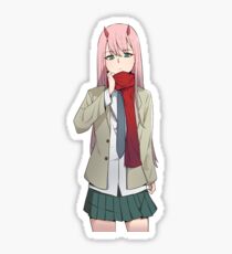 Darling in the Franxx Zero Two Normal Clothes Sticker