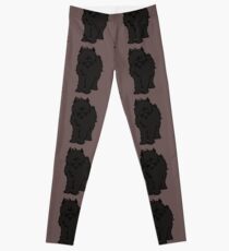 Bouvier des Flandres - Black Leggings