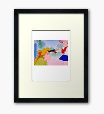 anime 02 Framed Print