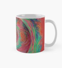 Abstract spiral sphere Mug