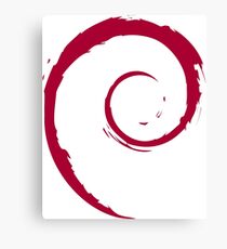Debian Canvas Print