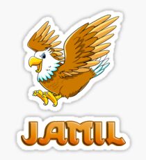 Jamil Eagle Sticker Sticker