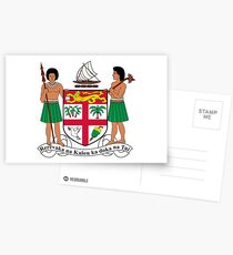 Coat of Arms of Fiji Postcards