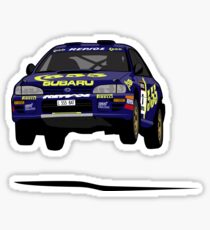Colin McRae 555 Subaru Impreza Sticker