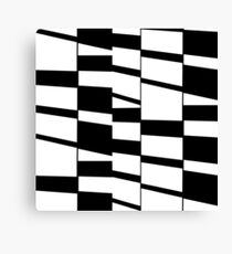Slanting Rectangles Canvas Print