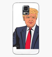 Donald Trump Mr. President Geschenkidee Hülle & Klebefolie für Samsung Galaxy