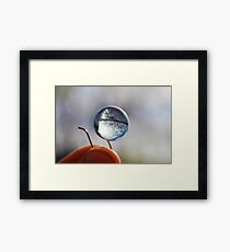 The World At My Fingertips Framed Print