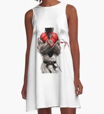 street fighter ryuk A-Line Dress