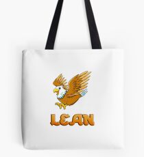 Bolsa de tela Lean Eagle Sticker