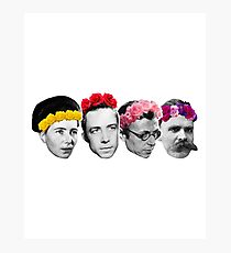 Existentialists babes Photographic Print