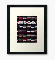 EXA CRUISE Framed Print
