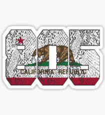 ALWAYS REPPIN' THE 805 Sticker