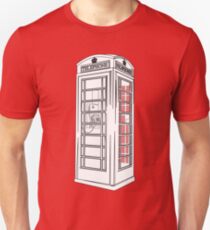 British Public Telephone Box Unisex T-Shirt