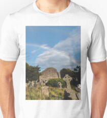 Rainbow at Glendalough Monastic Site Wicklow Mountains Ireland Unisex T-Shirt