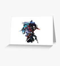 League of Legends LoL Zed the master of shadows Champion all skins Greeting Card