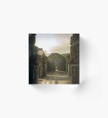 Glendalough Monastic Site III- Wicklow Mountains Ireland Acrylic Block