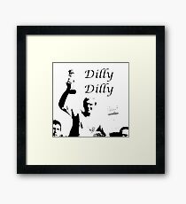 english summer dilly dilly Framed Print