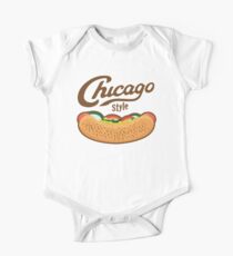 Chicago Style Hot Dog One Piece - Short Sleeve