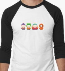 Camiseta ¾ bicolor para hombre parque del Sur