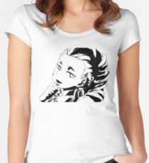 Death Parade Nona Women's Fitted Scoop T-Shirt
