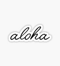aloha Sticker
