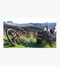 wheels of time.... Photographic Print