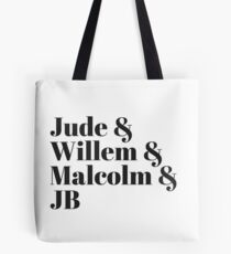 A Little Life (White) Tote Bag